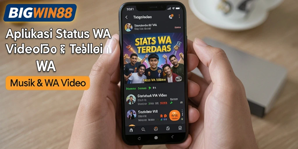Tampilan utama BIGWIN88 dengan berbagai pilihan video menarik.