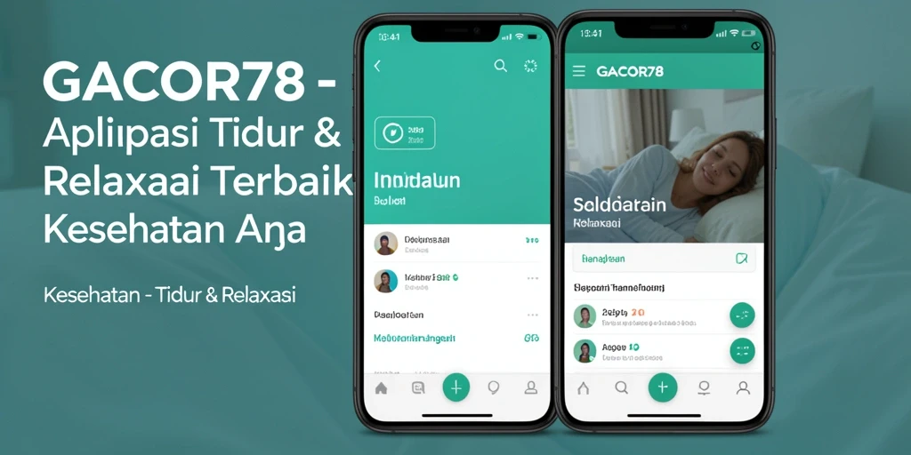 Antarmuka pengguna GACOR78 yang menenangkan dan intuitif.