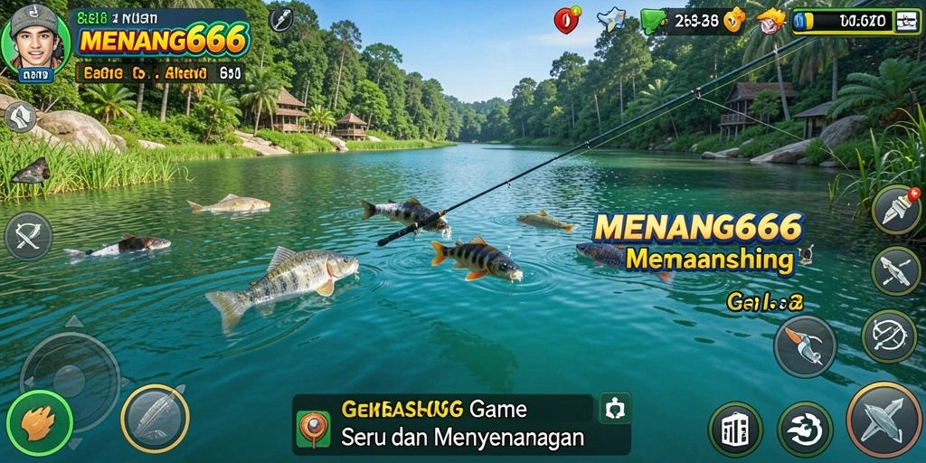 Antarmuka permainan MENANG666 yang menarik dan interaktif.