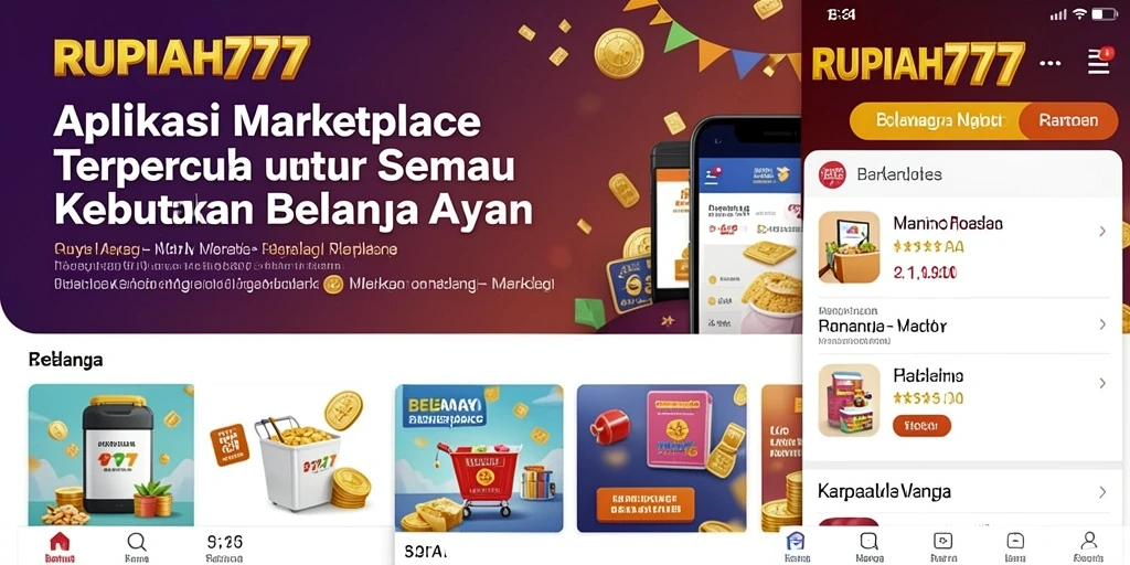 Tampilan antarmuka RUPIAH777 yang modern dan fungsional.